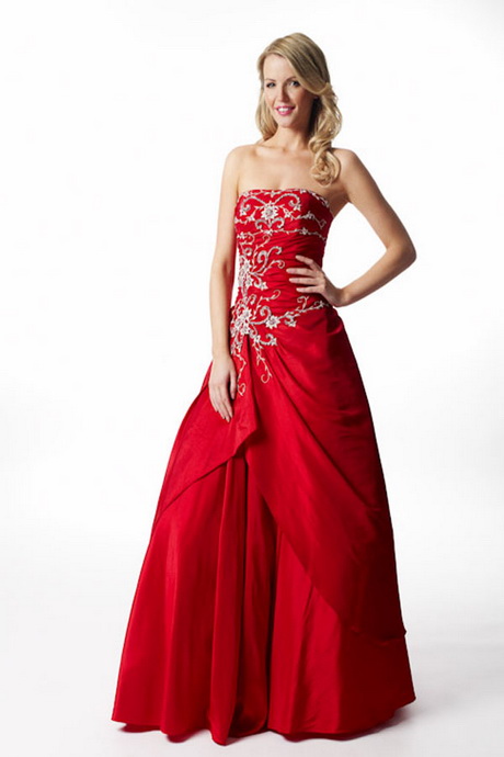 ballkleid-rot-66-18 Ballkleid rot