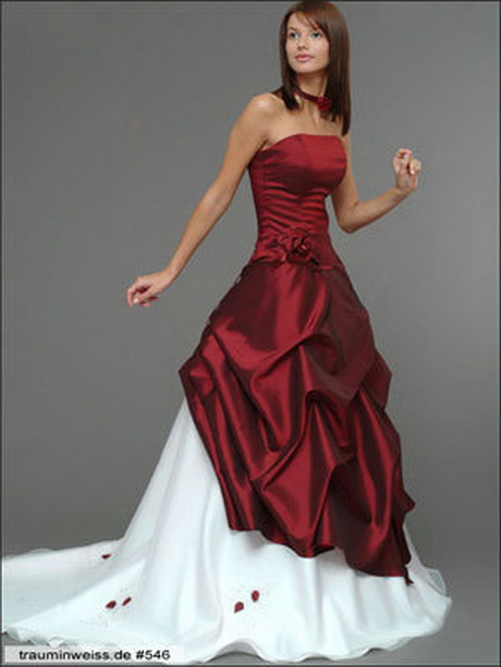 brautkleid-rot-weiss-54-9 Brautkleid rot weiss