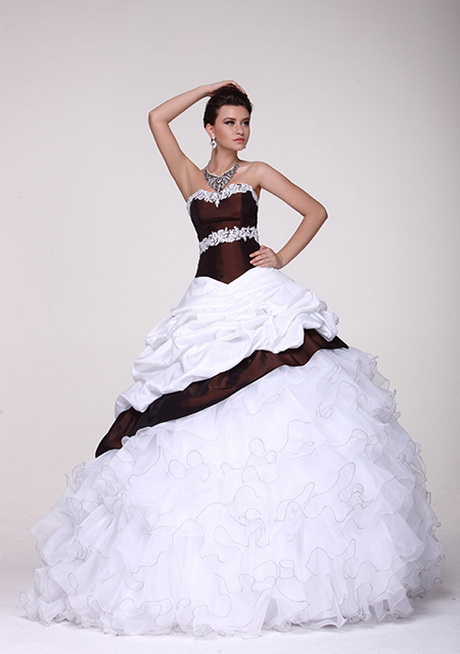 brautkleid-zweifarbig-80-15 Brautkleid zweifarbig