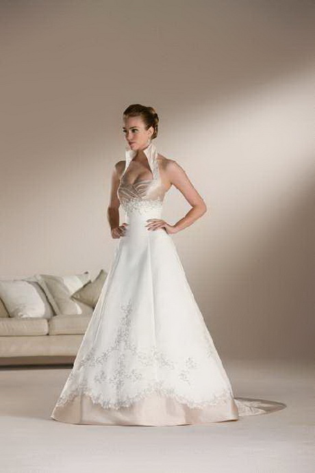 Brautkleider mit stehkragen - Stil und Schönheit