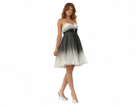 cocktailkleid-schwarz-weiss-89-14 Cocktailkleid schwarz weiss