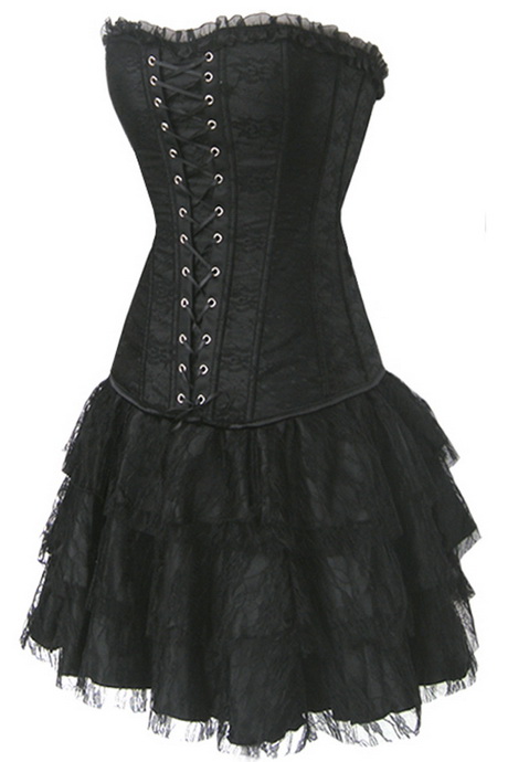 corsagenkleid-schwarz-25 Corsagenkleid schwarz