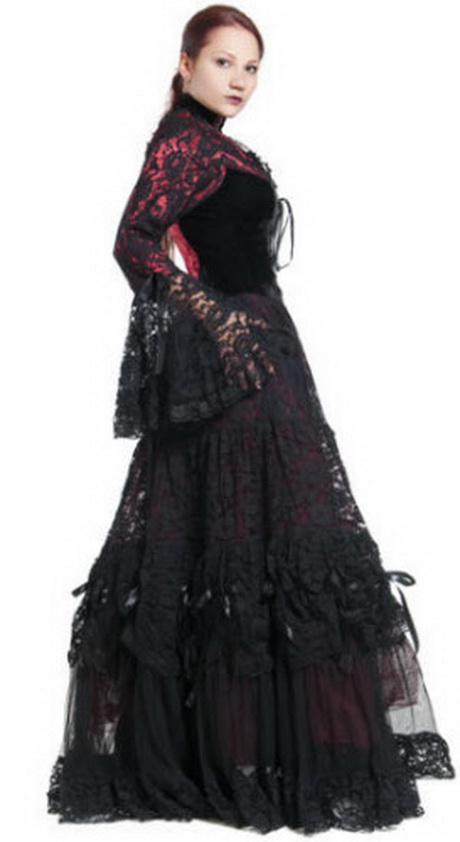 hochzeitskleid-gothic-68-12 Hochzeitskleid gothic