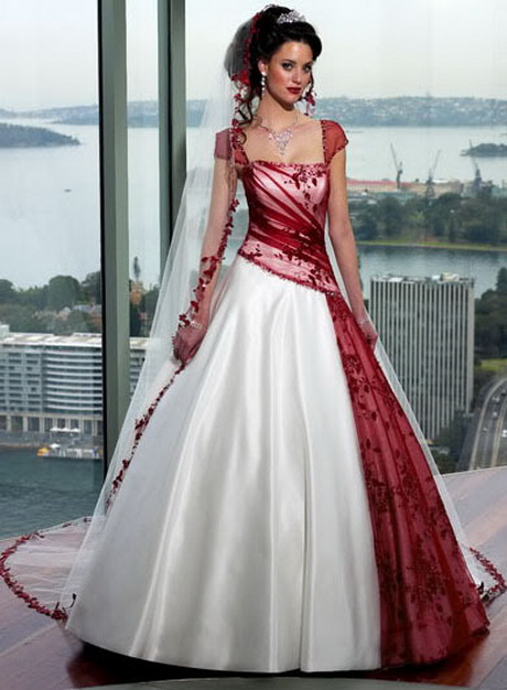 hochzeitskleid-rot-57-3 Hochzeitskleid rot
