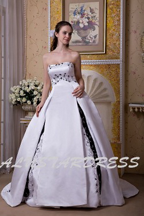 hochzeitskleid-schwarz-weiss-94-12 Hochzeitskleid schwarz weiss