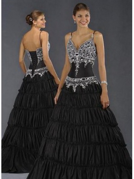 hochzeitskleid-schwarz-29-17 Hochzeitskleid schwarz