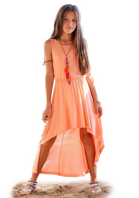 kleid-apricot-64-11 Kleid apricot