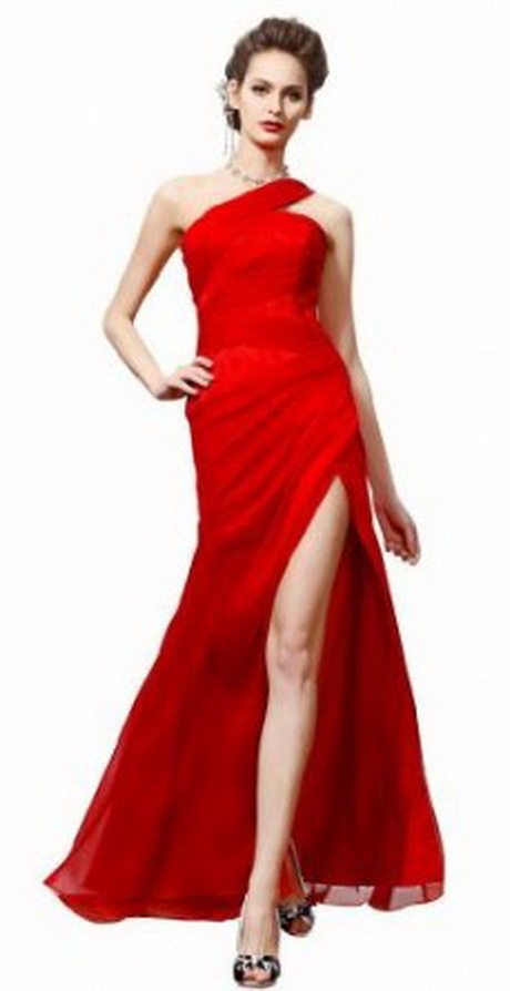 kleid-lang-rot-35-17 Kleid lang rot