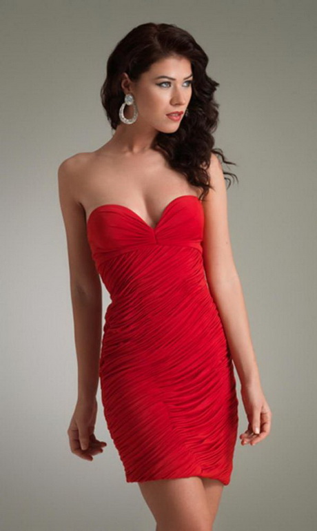 kleid-rot-kurz-30-7 Kleid rot kurz