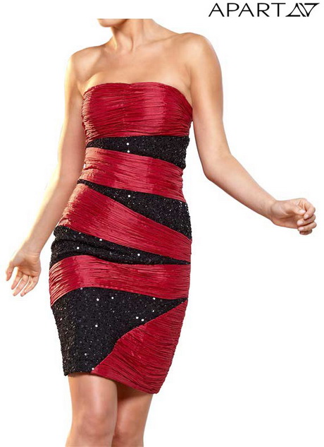 kleid-rot-schwarz-91-11 Kleid rot schwarz