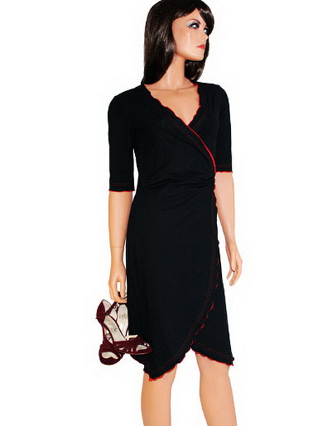 kleid-rot-schwarz-91-19 Kleid rot schwarz