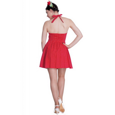 kleid-rot-wei-gepunktet-92-14 Kleid rot weiß gepunktet