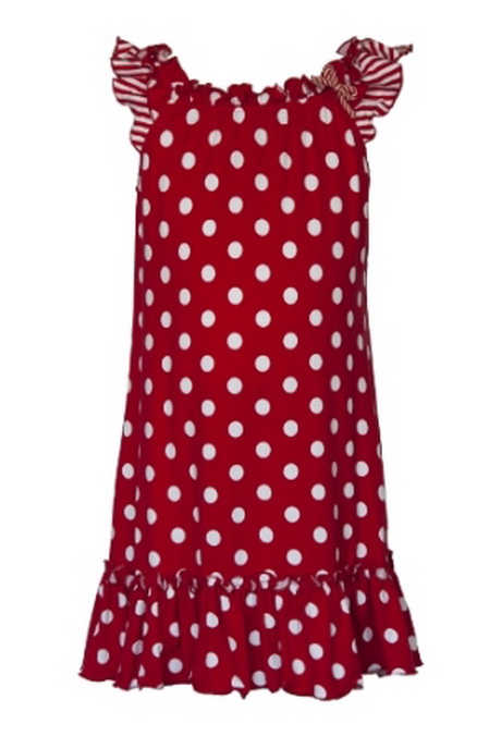 kleid-rot-wei-gepunktet-92-9 Kleid rot weiß gepunktet
