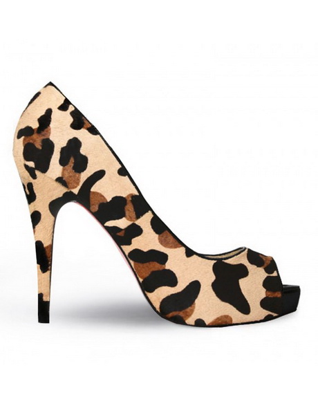 Leopard high heels