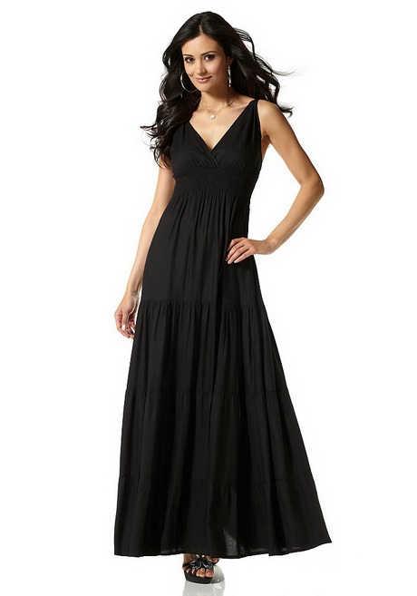 maxikleid-schwarz-71-15 Maxikleid schwarz