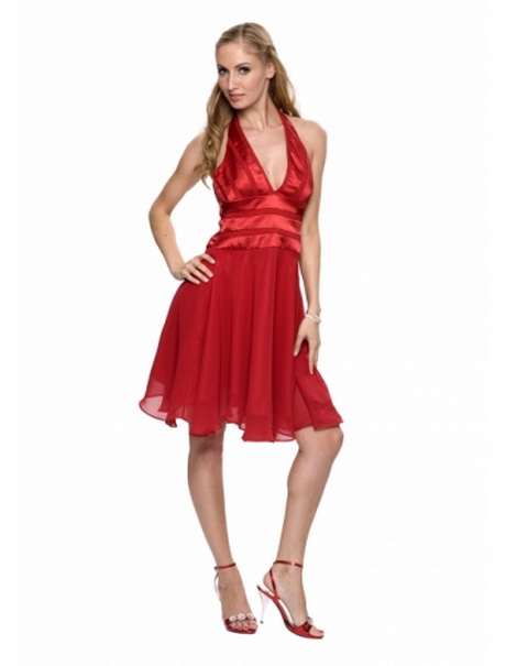 neckholder-kleid-rot-22-4 Neckholder kleid rot