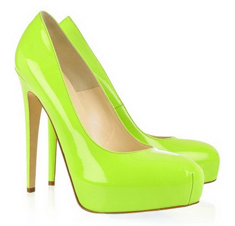 Neon pumps - Stil und Schönheit