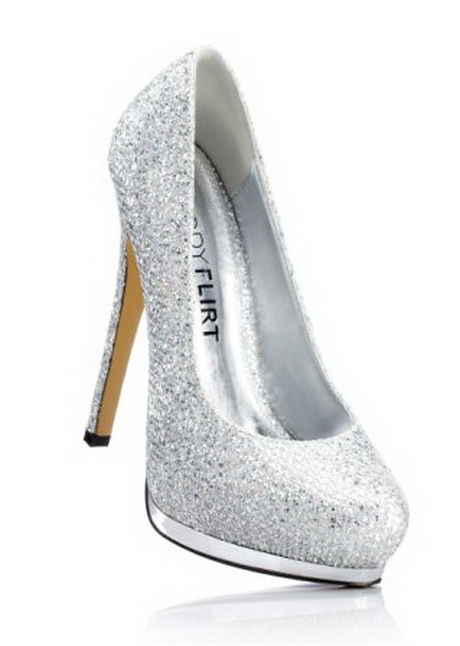 pumps-silber-glitzer-46-8 Pumps silber glitzer