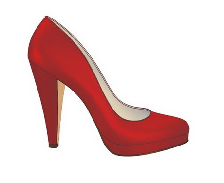 red-high-heel-01 Red high heel