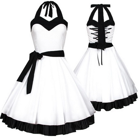 rockabilly-kleid-wei-60-4 Rockabilly kleid weiß