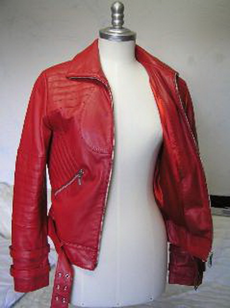 rote-lederjacke-damen-68-4 Rote lederjacke damen