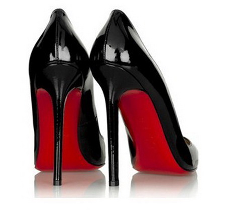 Schwarze schuhe rote sohle - Stil und Schönheit