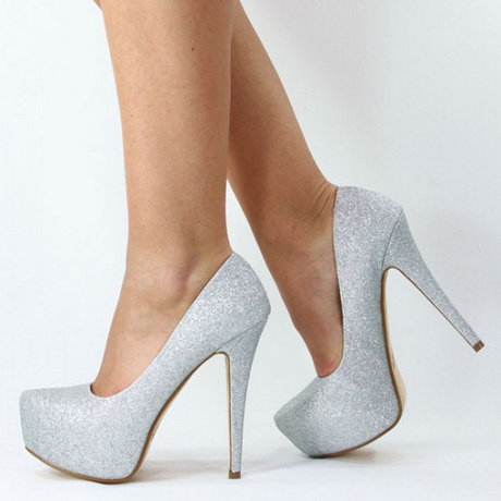 silber-high-heels-90-3 Silber high heels
