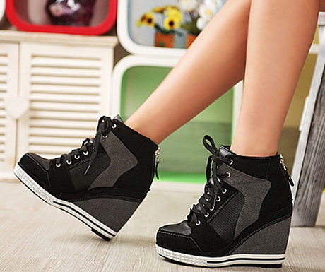 Sneakers high heel