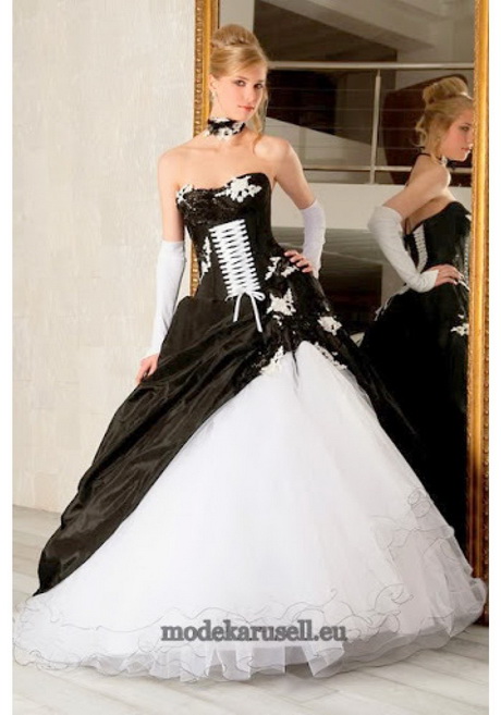 ballkleid-schwarz-wei-86_13 Ballkleid schwarz weiß