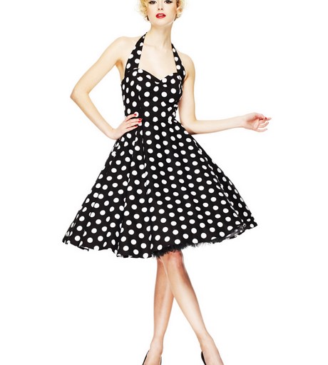 kleid-mit-punkten-schwarz-wei-92_13 Kleid mit punkten schwarz-weiß