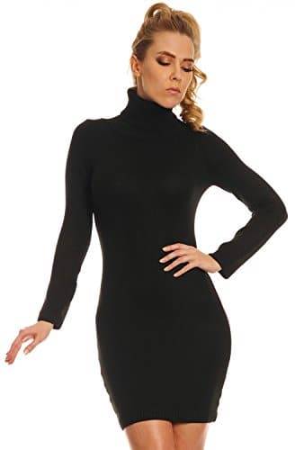 damen-strickkleid-schwarz-30_5 Damen strickkleid schwarz