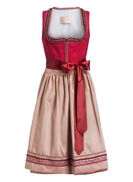 Dirndl dunkelrot