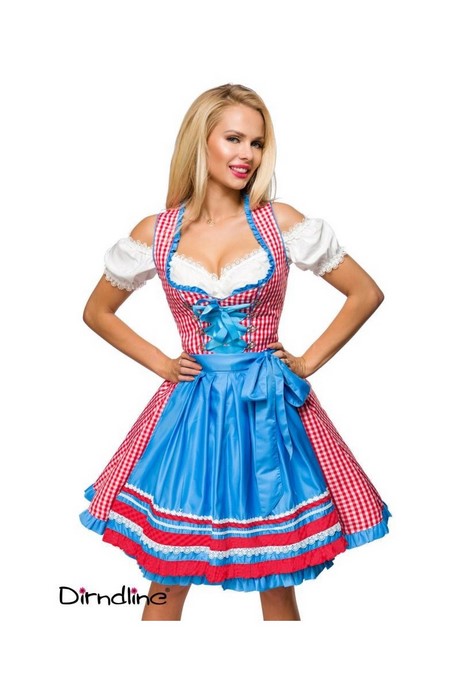 dirndl-rot-blau-kariert-18_18 Dirndl rot blau kariert