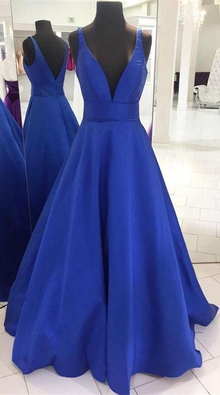 kleid-blau-v-ausschnitt-08_13 Kleid blau v ausschnitt