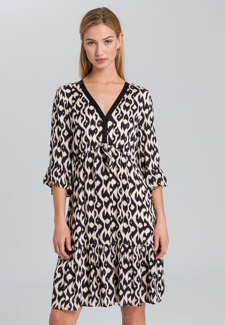 Kleid ethno print