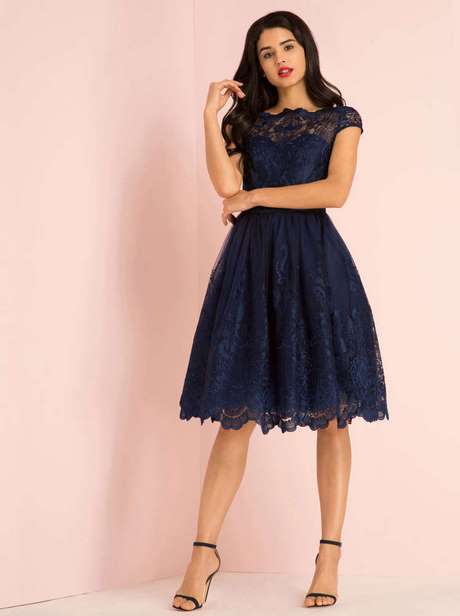Navy kleider