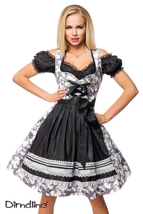 schwarz-weisses-dirndl-38 Schwarz weißes dirndl