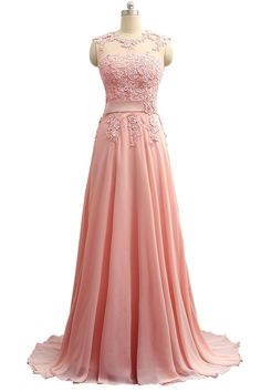 abendkleid-pink-lang-55 Abendkleid pink lang