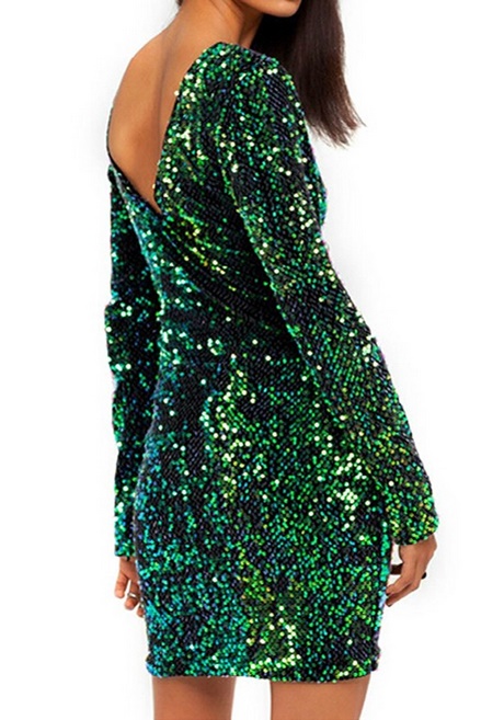 glitzerkleid-grn-92_4 Glitzerkleid grün