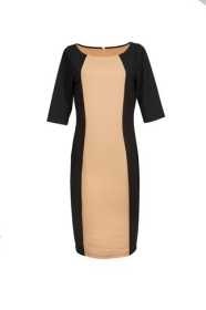 kleid-beige-schwarz-55_10 Kleid beige schwarz