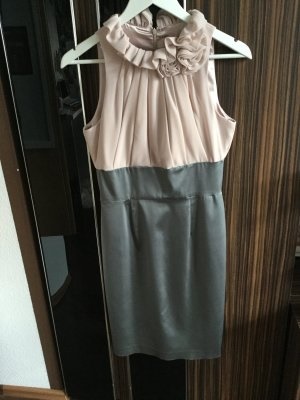 kleid-grau-rosa-86 Kleid grau rosa