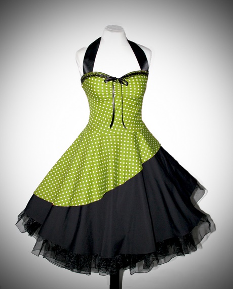 kleid-schwarz-grn-90_10 Kleid schwarz grün