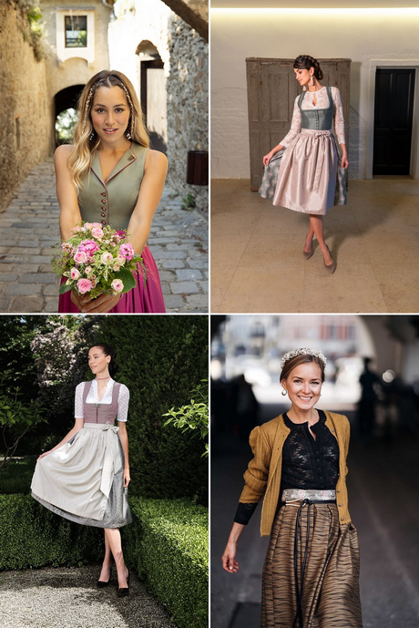 Dirndl trends 2023 farben