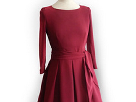 kleid-mit-faltenrock-73_2 Kleid mit faltenrock