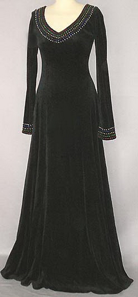 samtkleid-schwarz-81_3 Samtkleid schwarz