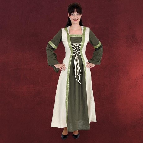 Mittelalter Kleid Damen Burgfräulein Kostüm - Mittelalterkleider In Große Größen