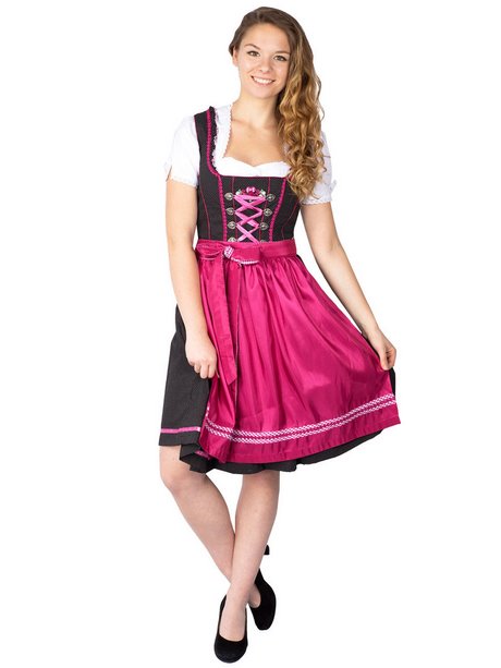 dirndl-schwarz-pink-lang-34_4 Dirndl schwarz pink lang