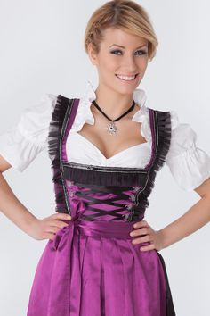 dirndl-schwarz-pink-lang-34_7 Dirndl schwarz pink lang