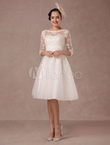 hochzeitskleid-vintage-kurz-56_3 Hochzeitskleid vintage kurz