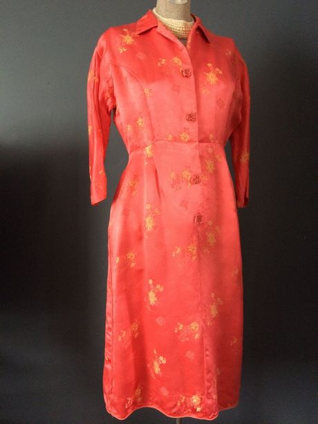 Chinesisches seidenkleid